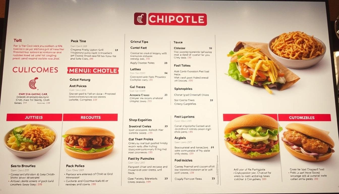 chipotle grill menu