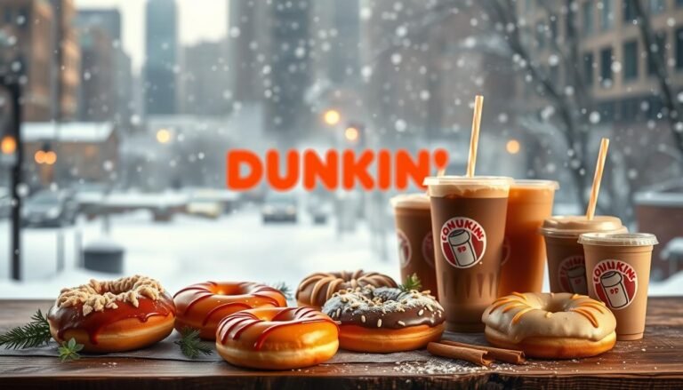dunkin winter menu